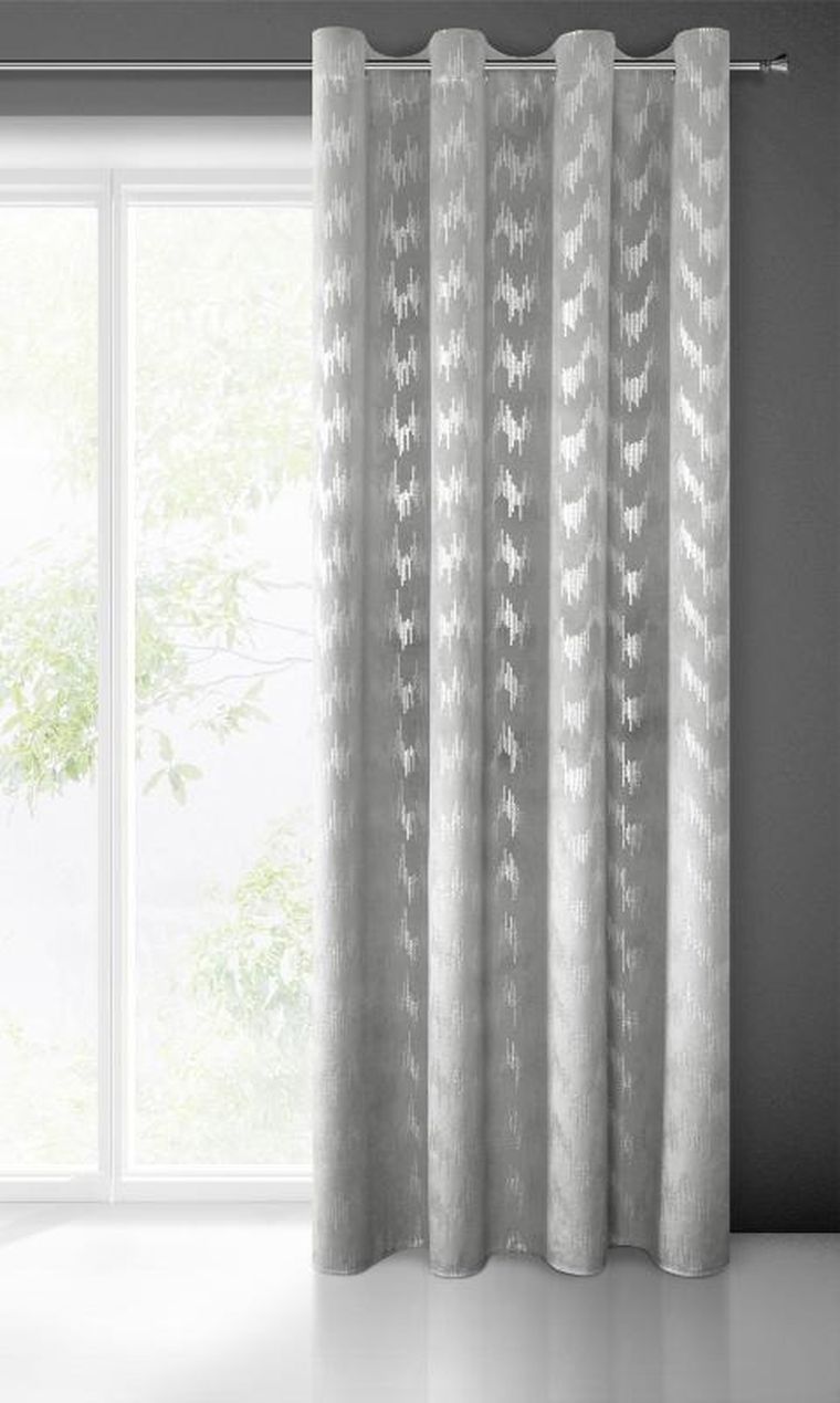 Eurofirany, zasłona gotowa Chill, 140-250 cm, szary