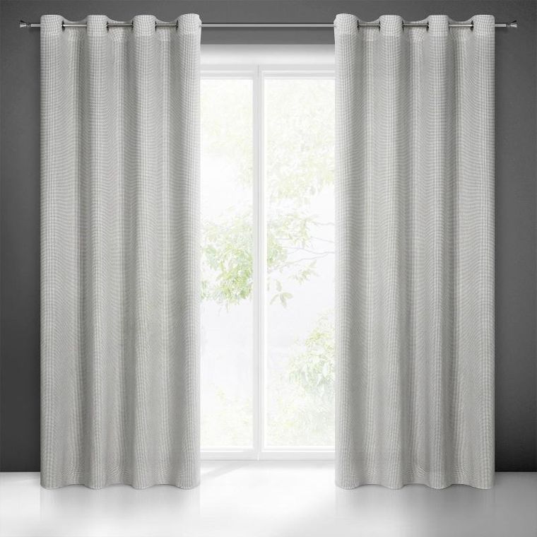 Eurofirany, zasłona gotowa, Cindy, 140-250 cm, szary