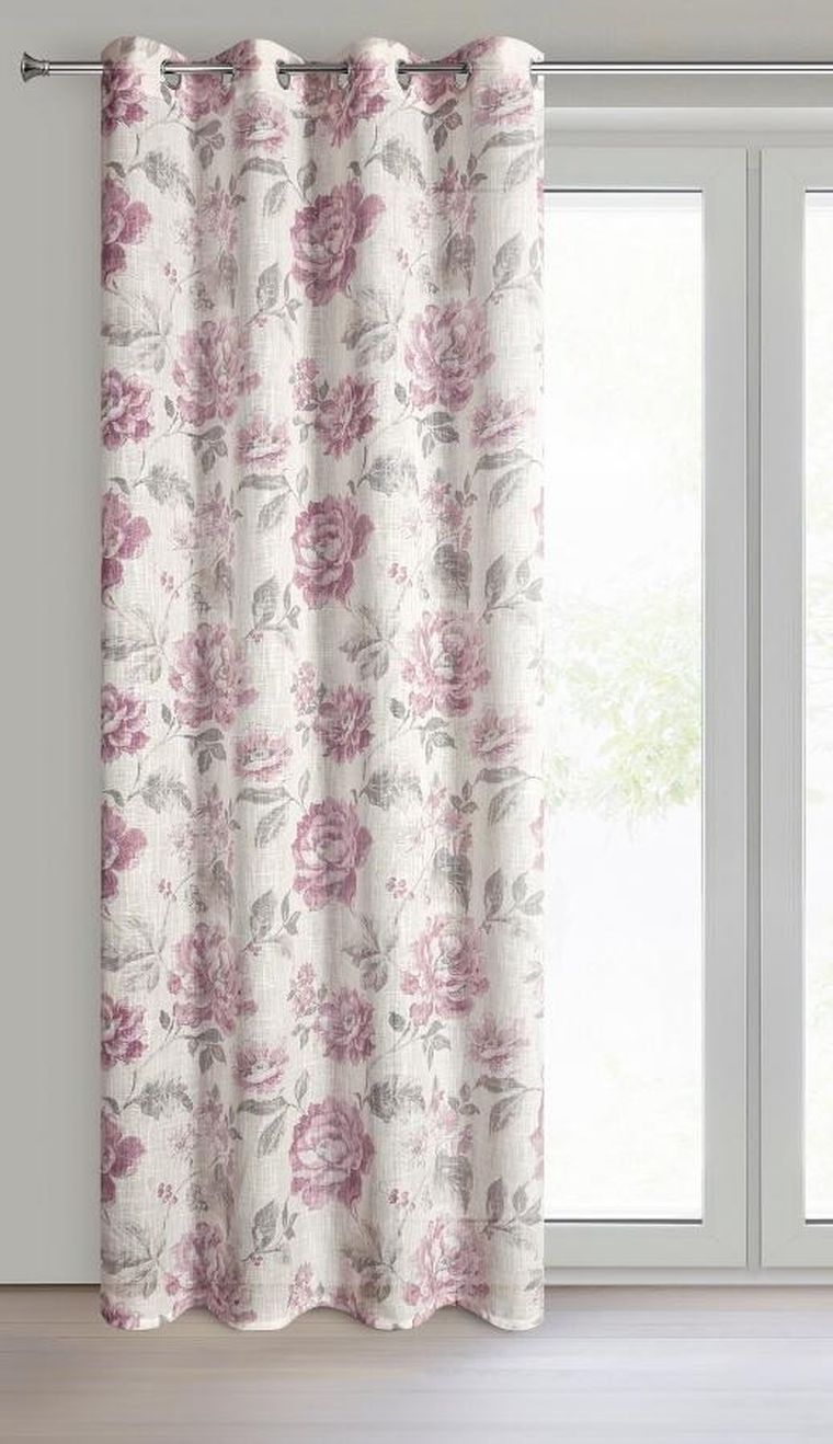 Eurofirany, zasłona gotowa Davena, 140-250 cm, naturalny