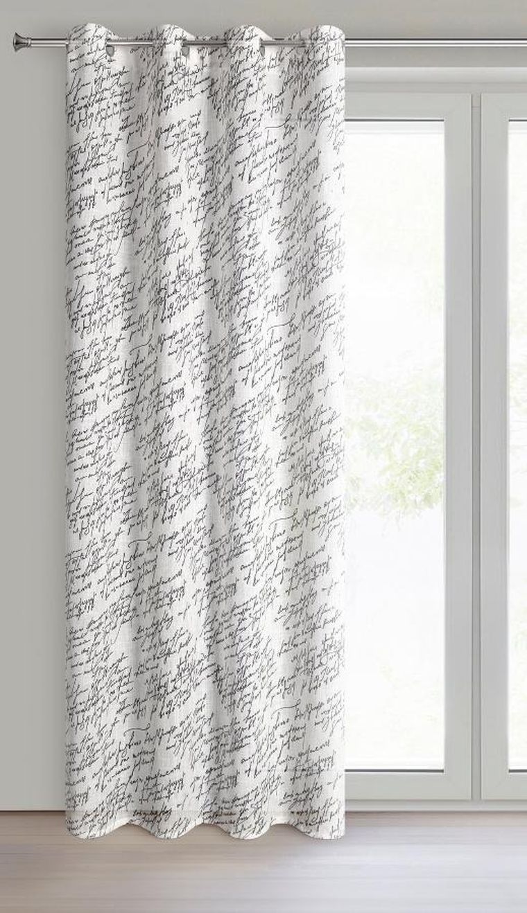 Eurofirany, zasłona gotowa Edith, 140-250 cm, naturalny