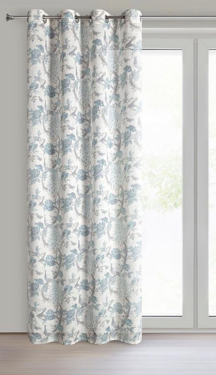 Eurofirany, zasłona gotowa Emera, 140-250 cm, naturalny