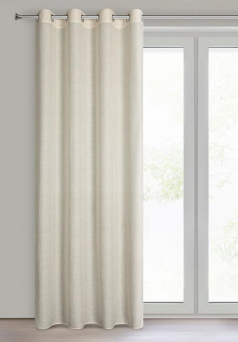 Eurofirany, zasłona gotowa, Etna, 140-250 cm, naturalny