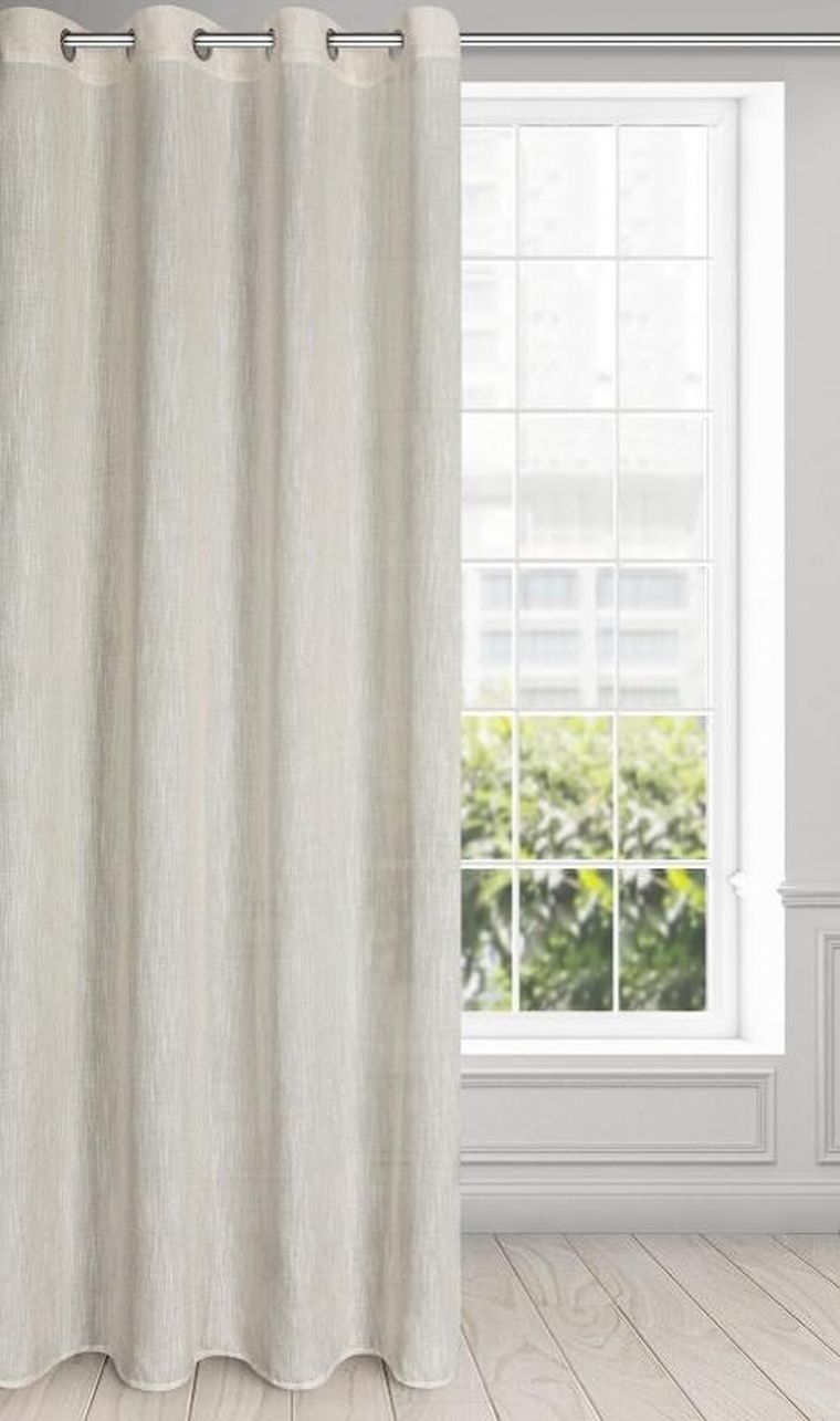 Eurofirany, zasłona gotowa, Latika, naturalny, 140-250 cm