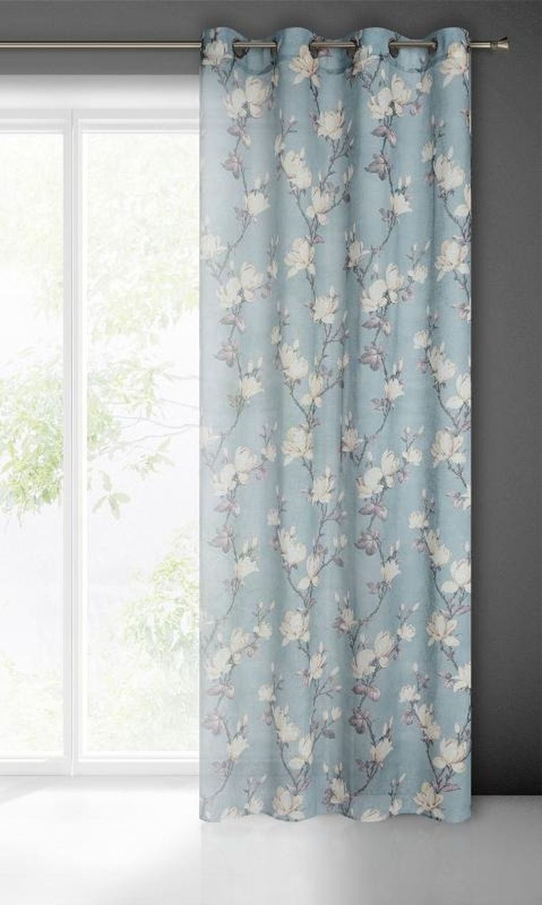 Eurofirany, zasłona gotowa Luna, 140-250 cm, szary