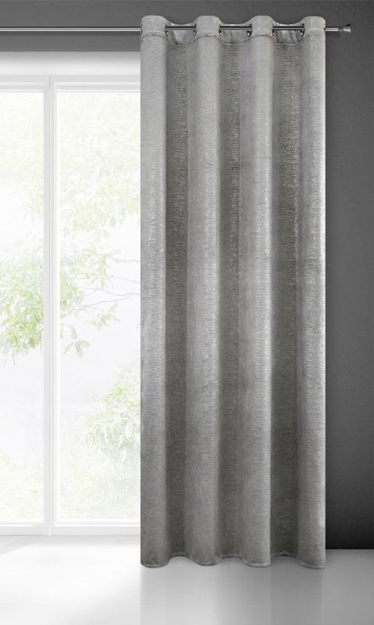 Eurofirany, zasłona gotowa Mabel, 140-250 cm, grafitowy