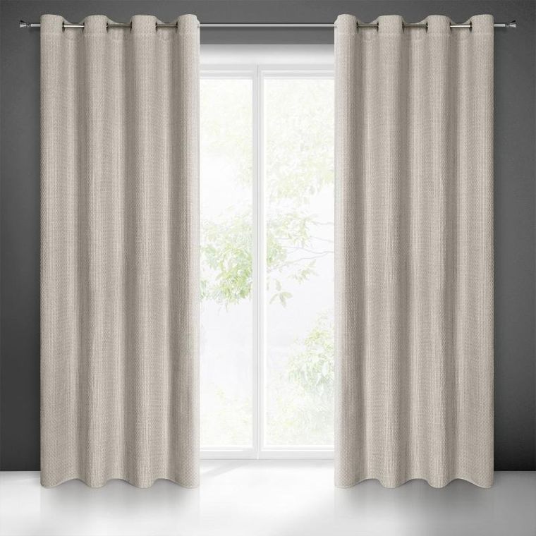 Eurofirany, zasłona gotowa, Madison, 140-250 cm, szary