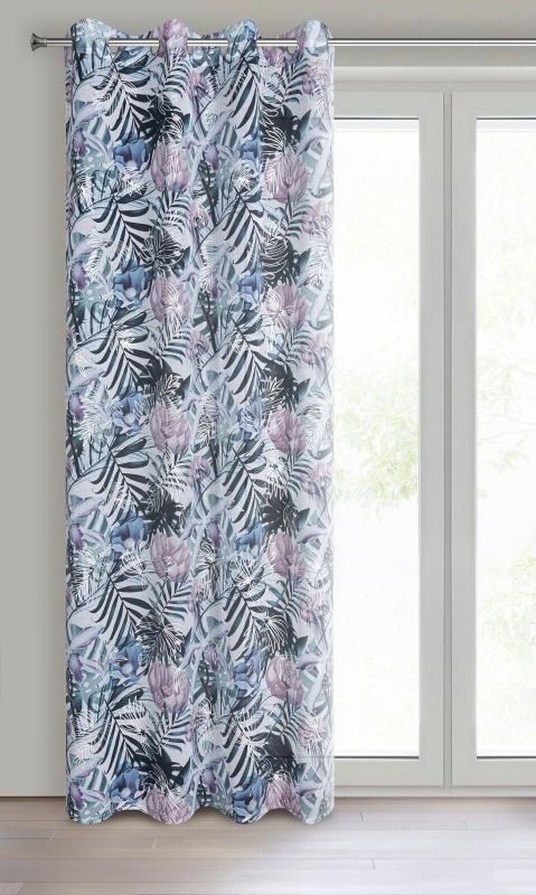 Eurofirany, zasłona gotowa, Malibu, 140-250 cm, biały