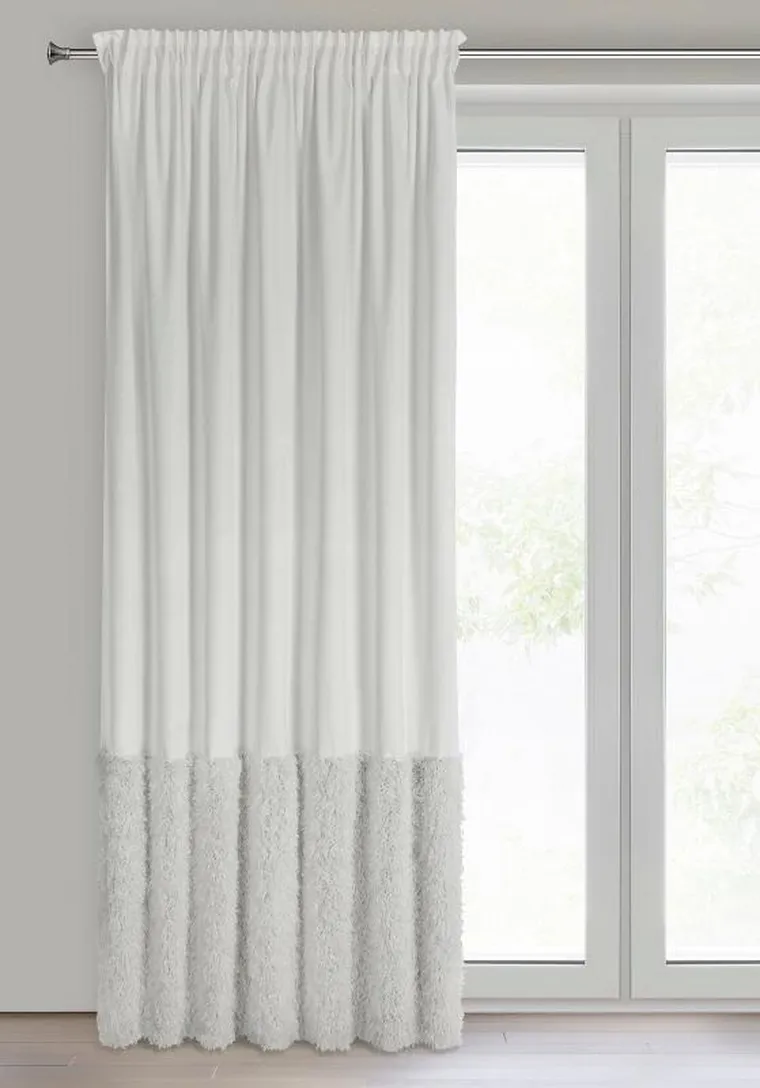 Eurofirany, zasłona gotowa, Marion, na taśmie, 140-270 cm, biały