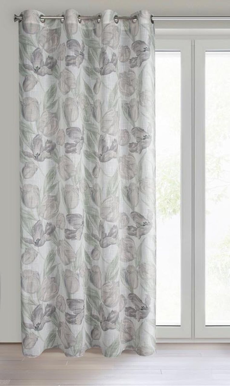 Eurofirany, zasłona gotowa Millie, 140-250 cm, naturalny