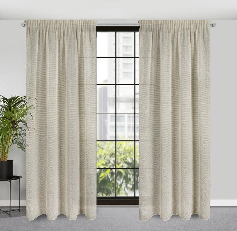 Eurofirany, zasłona gotowa na taśmie, Emilia, 140-270 cm