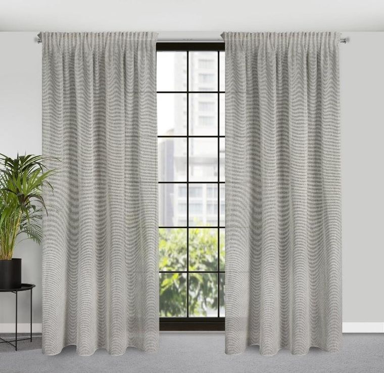 Eurofirany, zasłona gotowa na taśmie, Emilia, 140-270 cm