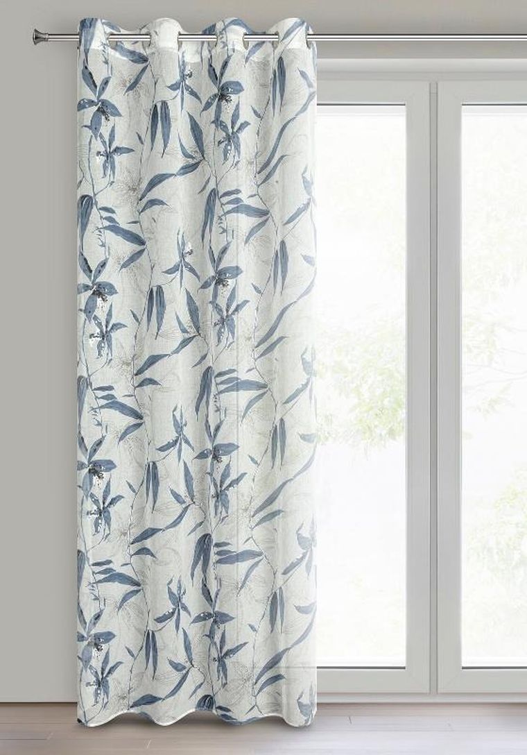 Eurofirany, zasłona gotowa Pati, 140-250 cm, niebieski