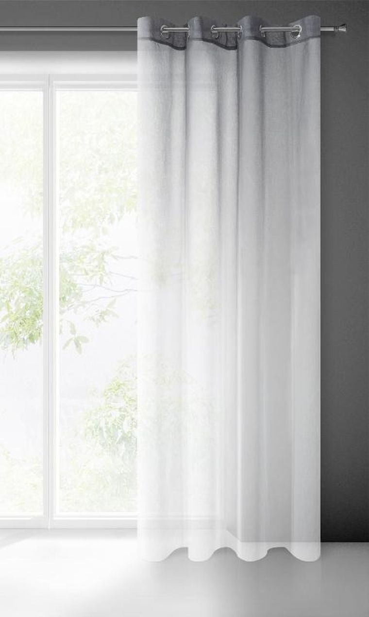 Eurofirany, zasłona gotowa, Ravia, 140-250 cm, biały