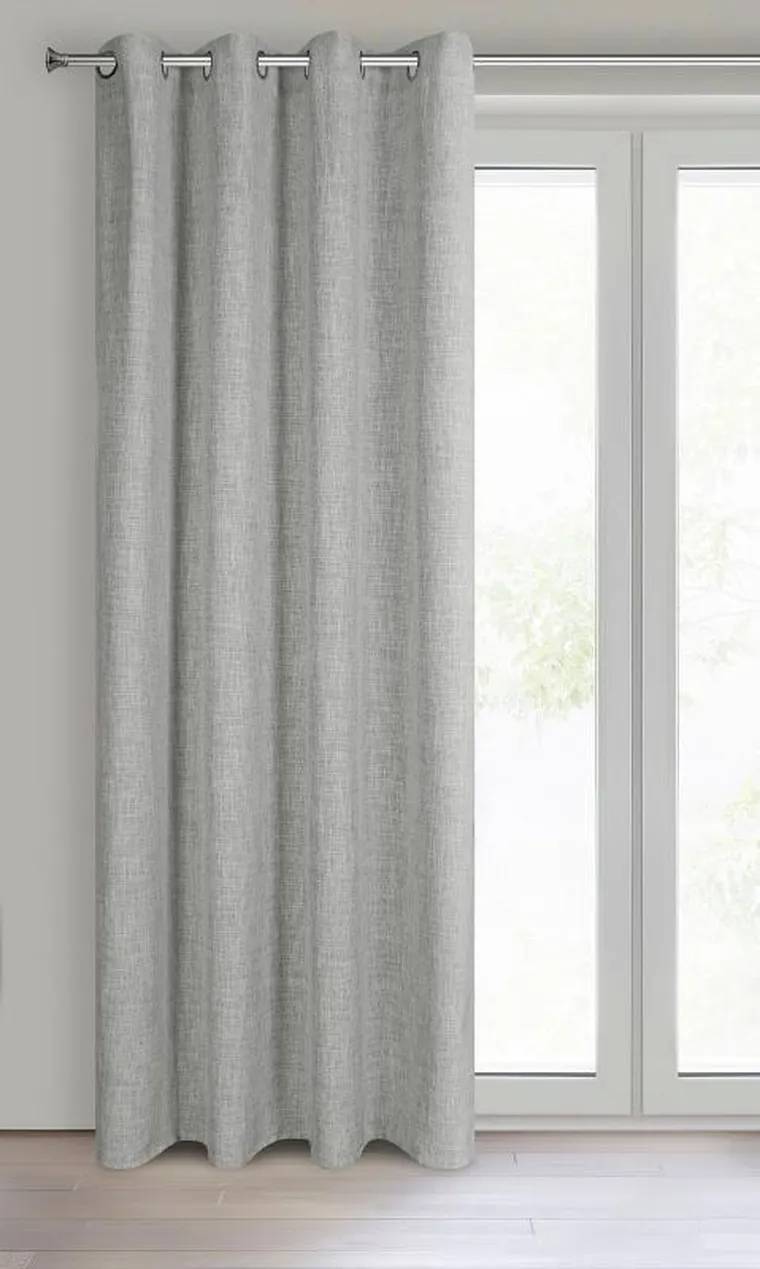 Eurofirany, zasłona gotowa, Roma, 140-250 cm, szary