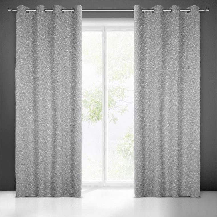 Eurofirany, zasłona gotowa Sandi, 140-260 cm, stalowy