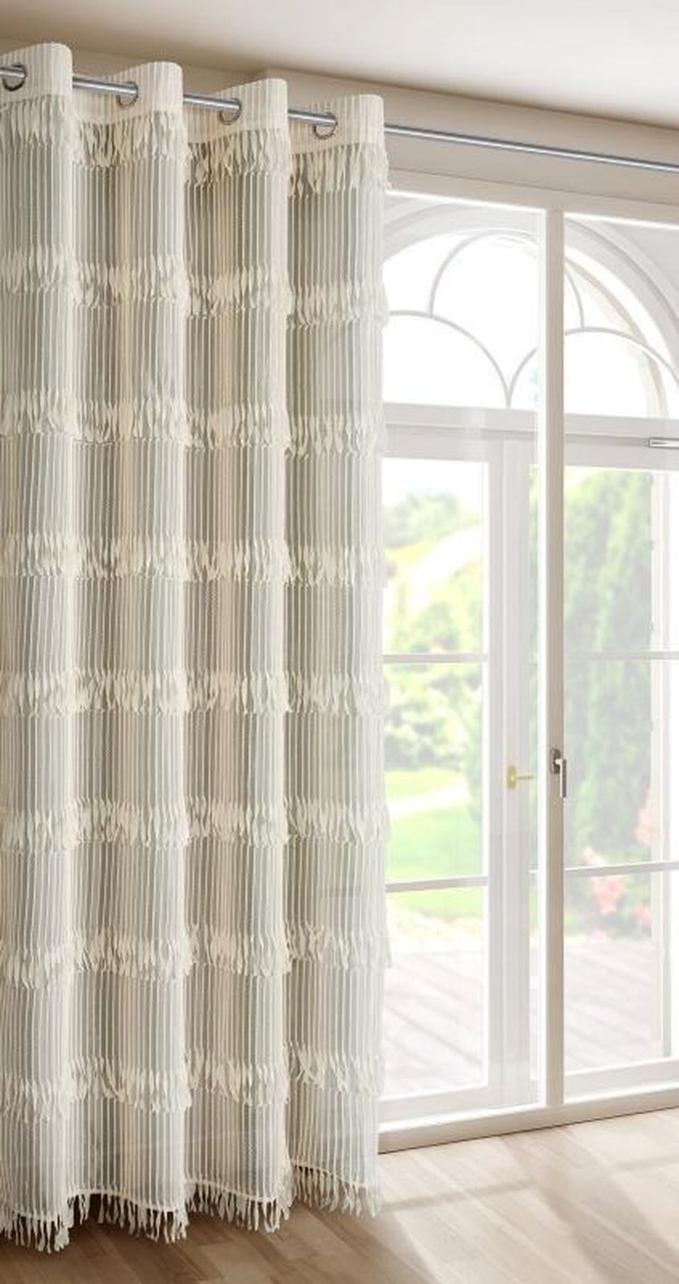 Eurofirany, zasłona gotowa, Sotera, 140-250 cm, jasnobeżowy