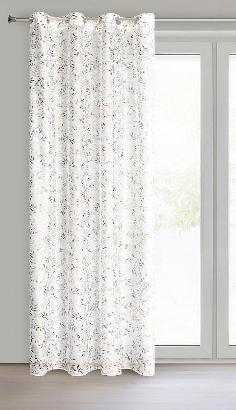 Eurofirany, zasłona gotowa, Terry, 140-250 cm, biały