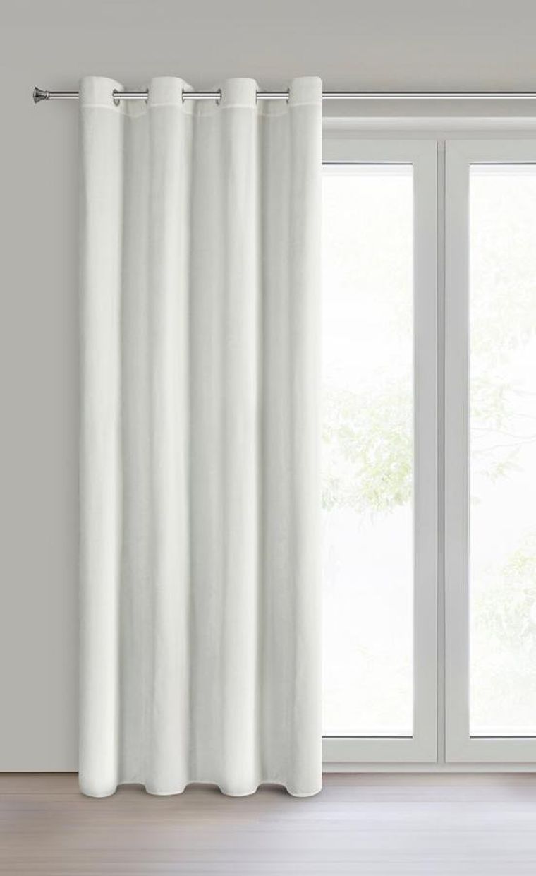 Eurofirany, zasłona gotowa, Vani, 140-250 cm, naturalny