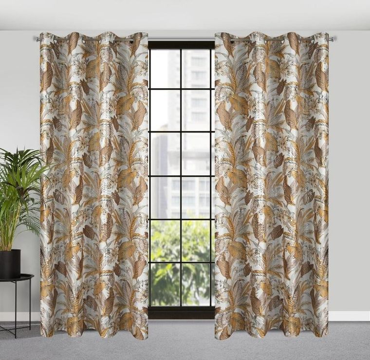 Eurofirany, zasłona zaciemniająca gotowa, Adel, 140-250 cm