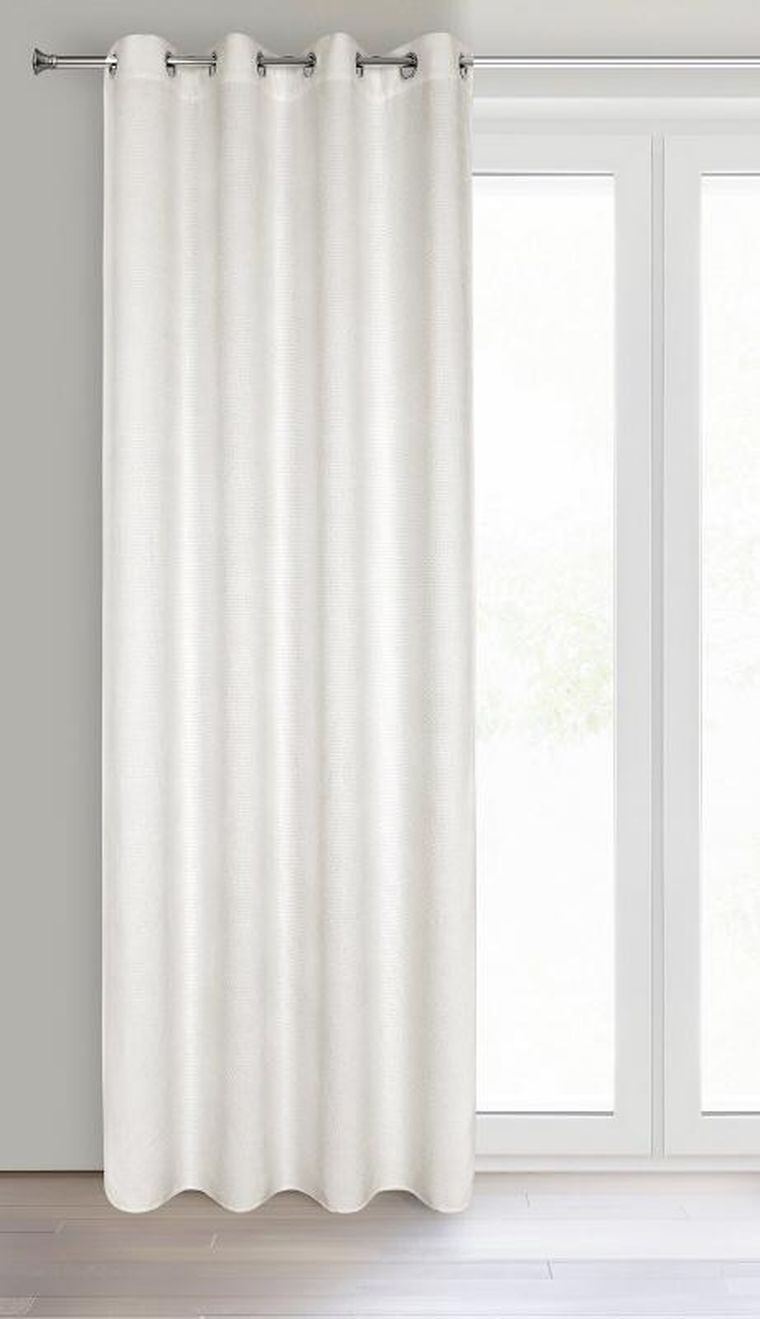 Eurofirany, zasłona zaciemniająca gotowa, Aleta, 135-250 cm, jasnobeżowy