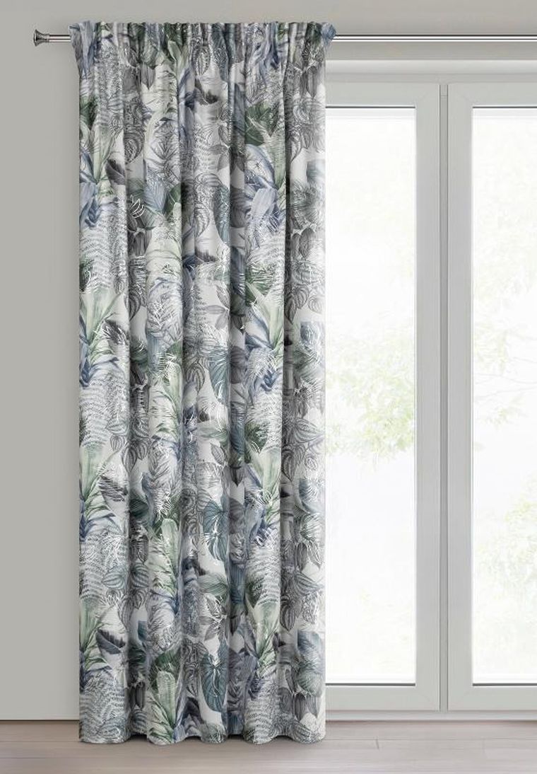 Eurofirany, zasłona zaciemniająca gotowa, Davos 2, na taśmie, 140-270 cm