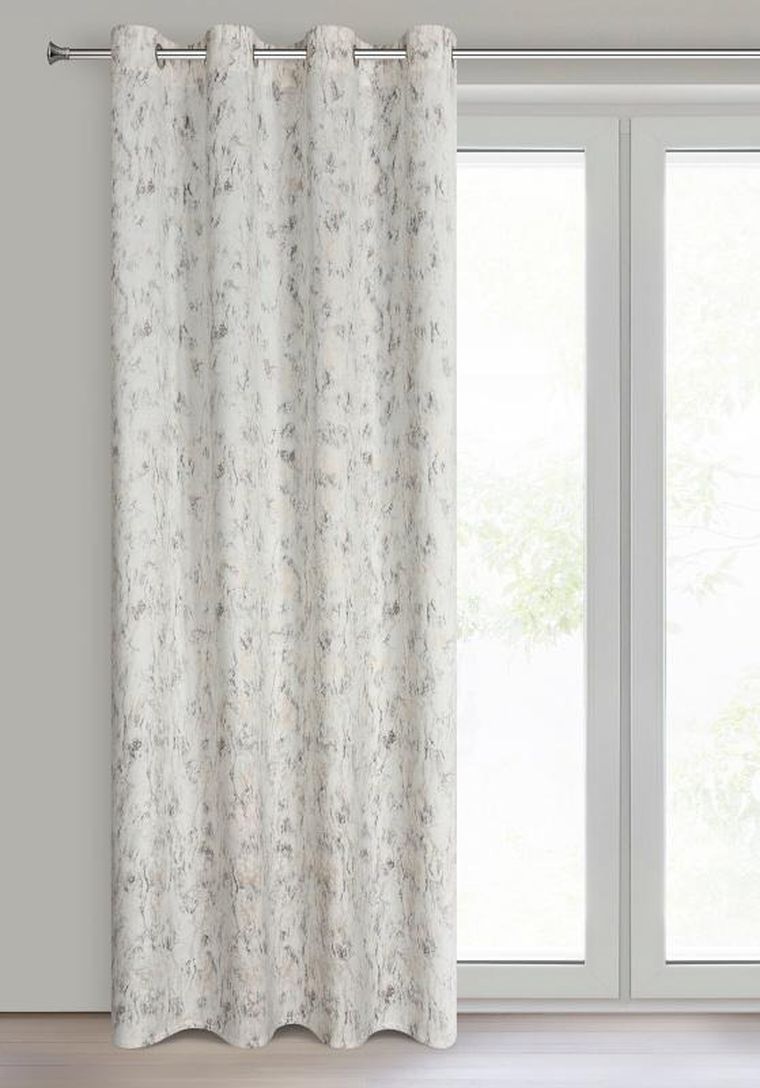 Eurofirany, zasłona zaciemniająca gotowa, Kornelia, 140-250 cm, miodowy