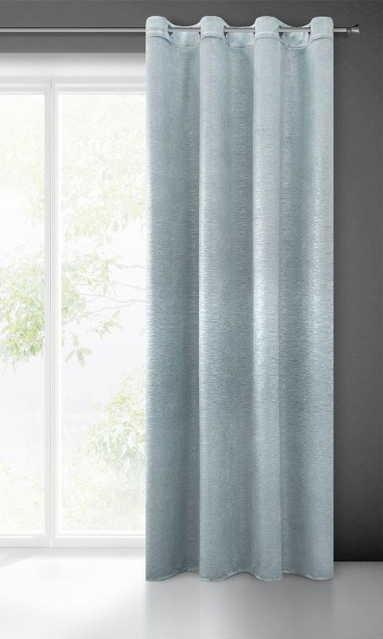 Eurofirany, zasłona zaciemniająca gotowa, Mabel, 140-250 cm, niebieski