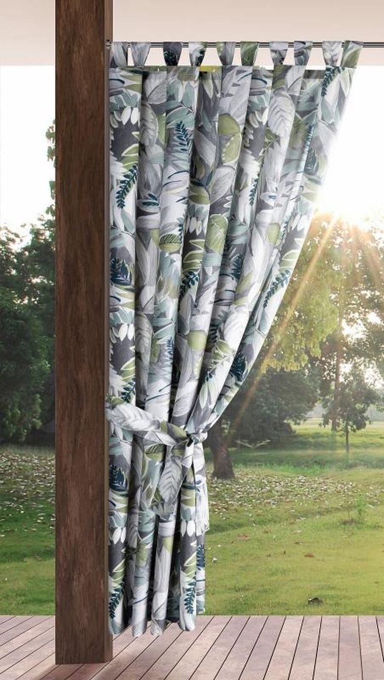 Eurofirany, zasłona zaciemniająca gotowa, na szelkach, garden 20, 155-240 cm, zielony