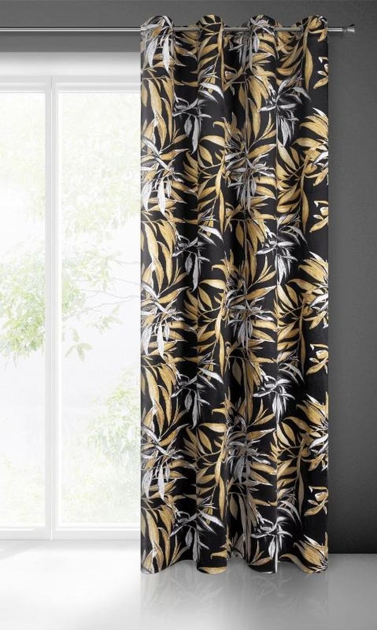 Eurofirany, zasłona zaciemniająca gotowa, Zoja, 140-250 cm, beżowy