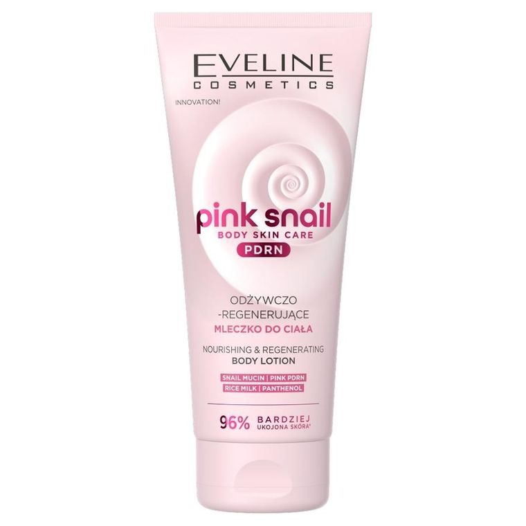 Eveline Cosmetics, Pink Snail, odżywczo-regenerujące mleczko do ciała, 200 ml