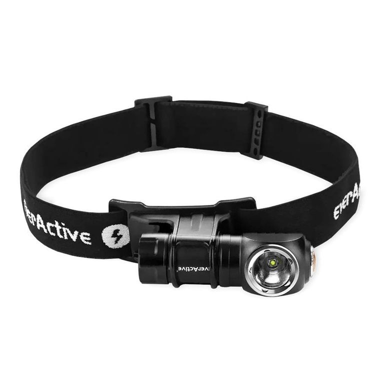EverActive, ładowalna latarka czołowa diodowa, LED, Dripple, FL-55R