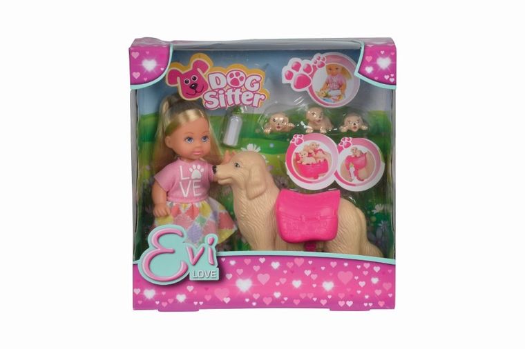 Evi Love, psia opiekunka, lalka, 12 cm