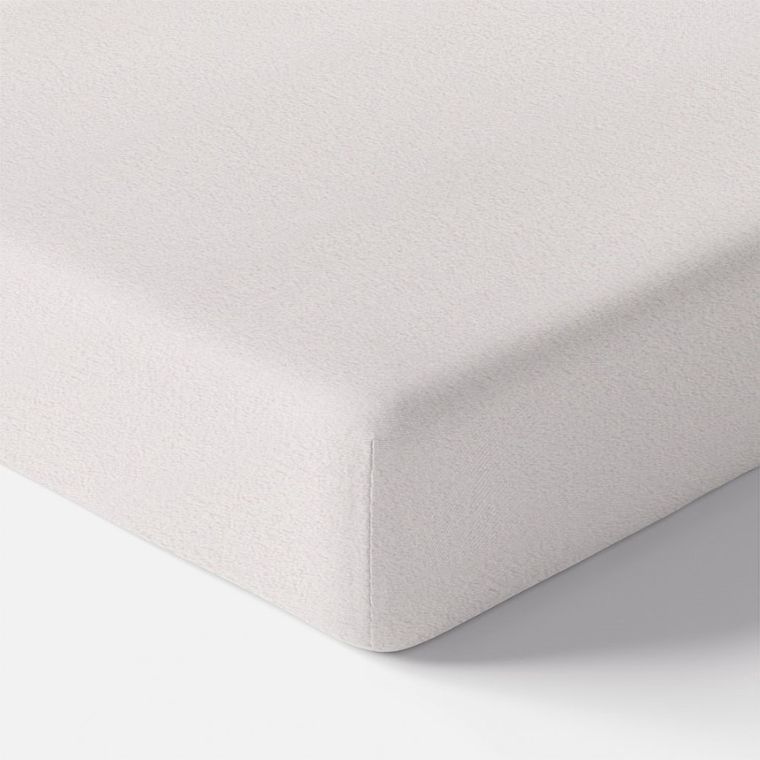 Ewa Klucze Eevi, prześcieradło frotte, ecru, 120-60 cm