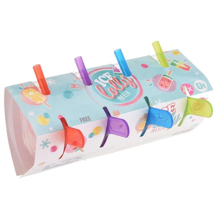 Excellent Houseware, foremka forma do lodów na patyku, 4 szt.