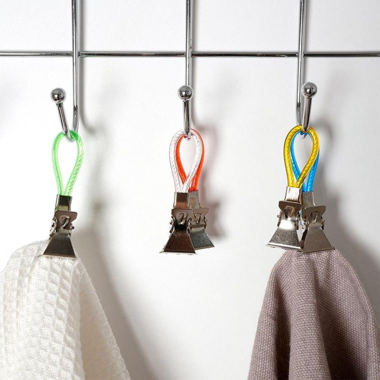 Excellent Houseware, klipsy na ręczniki, 5 szt.