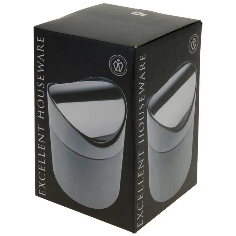 Excellent Houseware, mini kosz na śmieci, łazienkowy