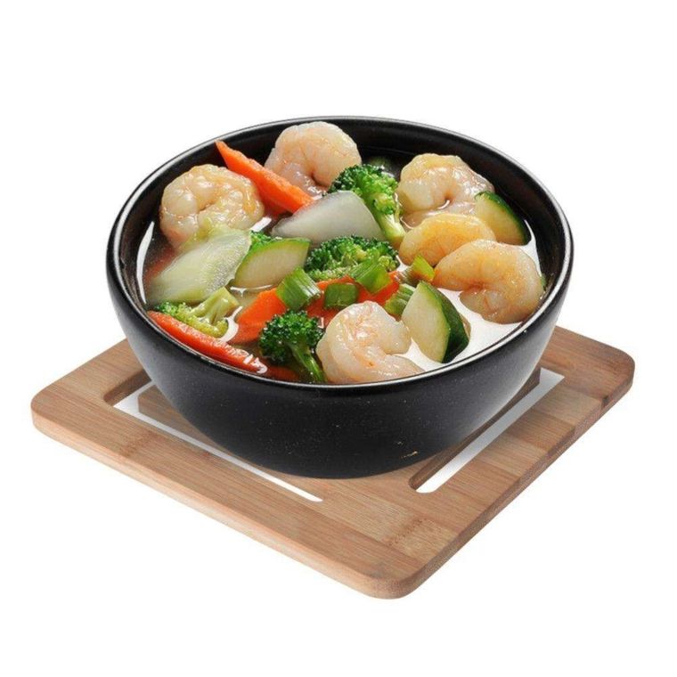 Excellent Houseware, podkładka bambusowa pod gorący garnek, 20-20 cm