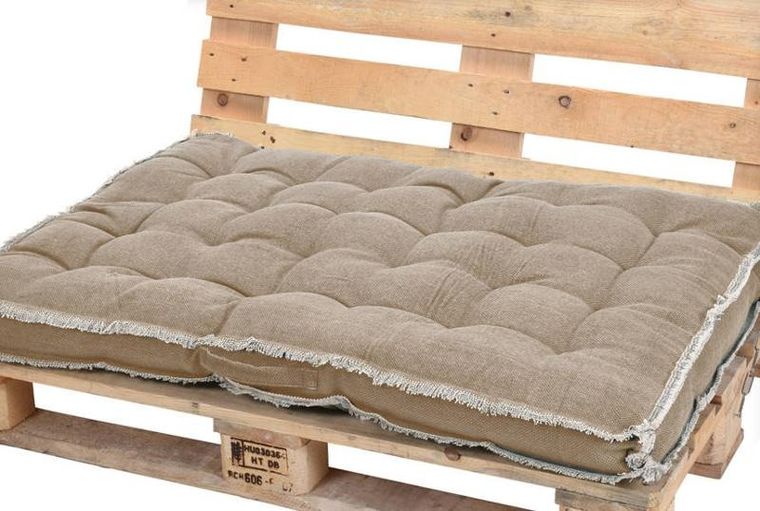 Excellent Houseware, poduszka na meble z palet, 120-80 cm