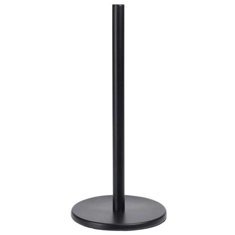 Excellent Houseware, stojak na ręczniki papierowe, czarny uchwyt