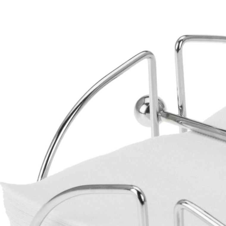 Excellent Houseware, stojak na serwetki, stalowy