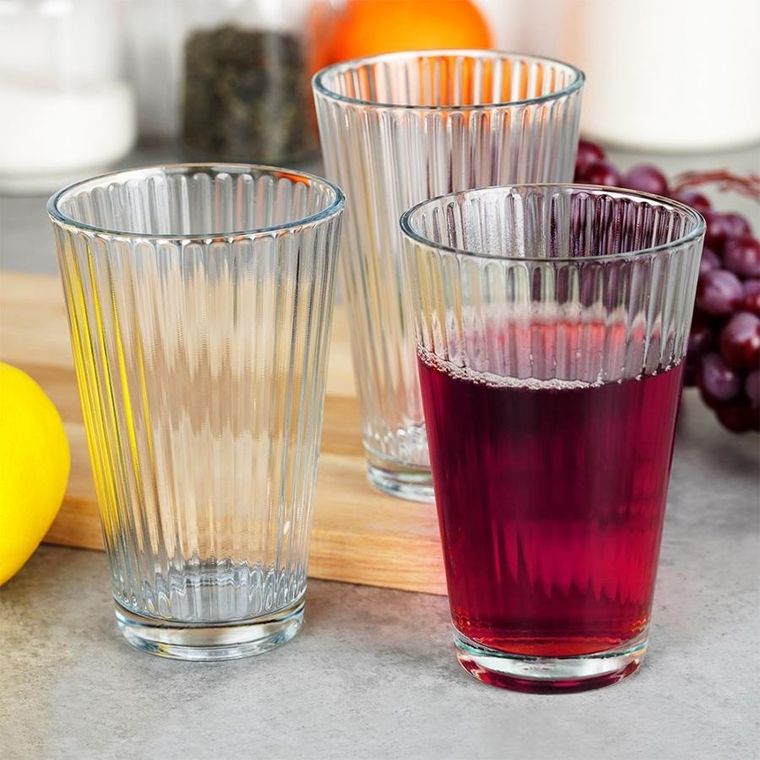 Excellent Houseware, szklanki, 270 ml, 3 szt.