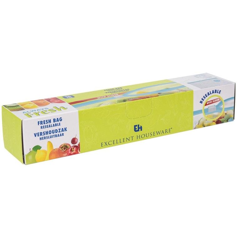 Excellent Houseware, torebki strunowe do przechowywania żywności, 10x 10l