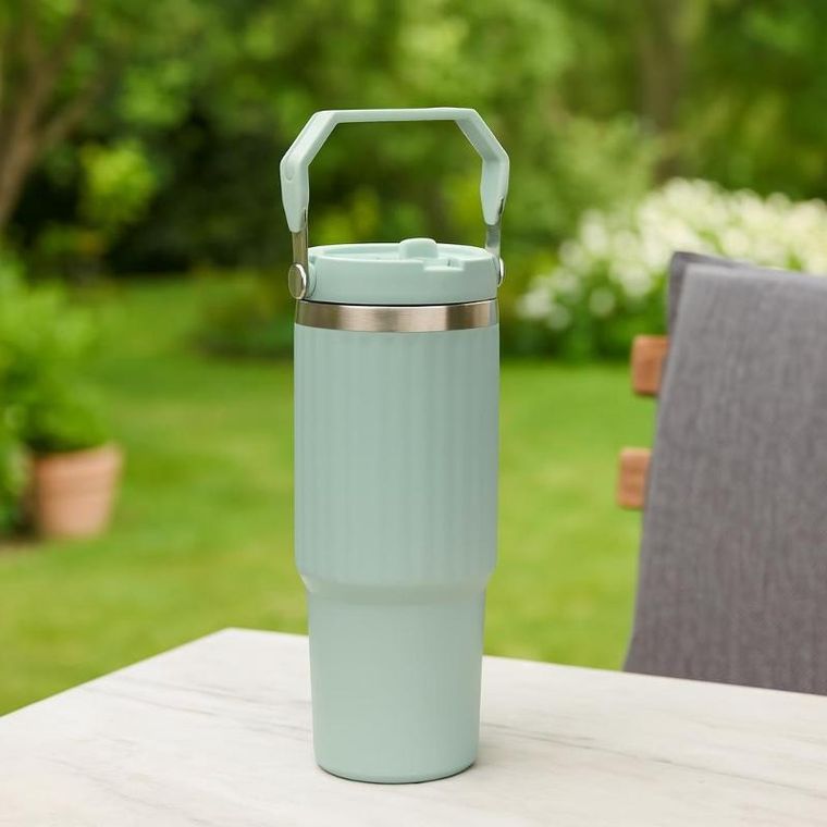 Excellent Houseware, Varmö, termos stalowy z uchwytem, 900 ml