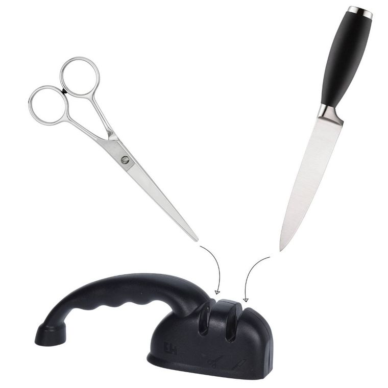 Excellent Houseware, wielofunkcyjna ostrzałka, do noży i nożyczek