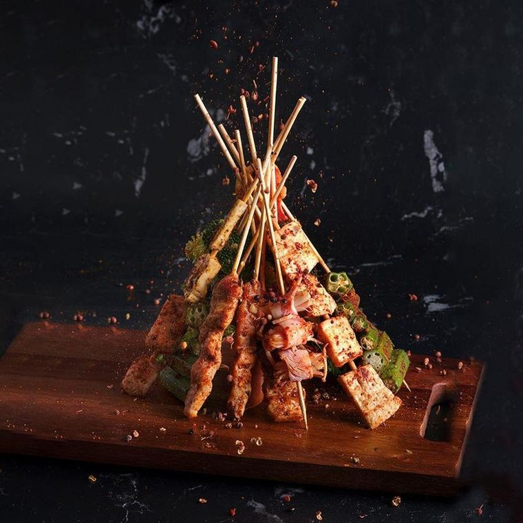 Excellent Houseware, wykałaczki drewniane, 50 szt., 40 cm