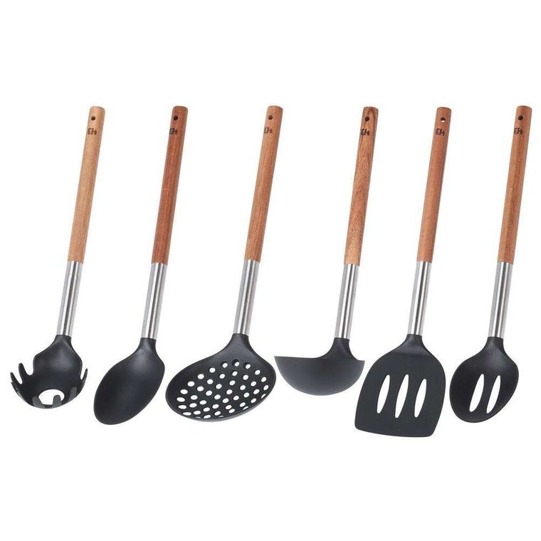 Excellent Houseware, zestaw przyborów kuchennych w koszyku