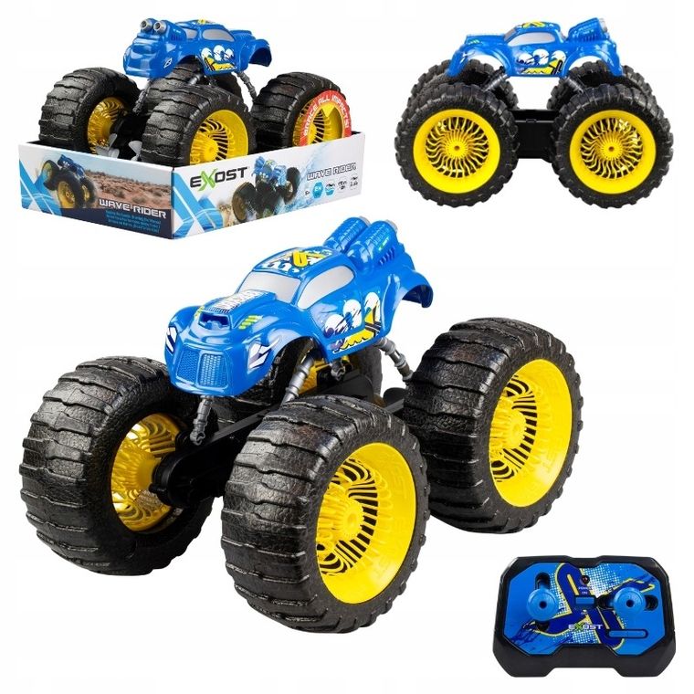 Exost, Wave Rider, monster truck, pojazd zdalnie sterowany, 1 szt.
