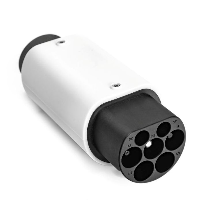 Extralink, adapter do ładowarki samochodu elektrycznego, typ 2 EU do typ 1 US, 32A 7,4KW