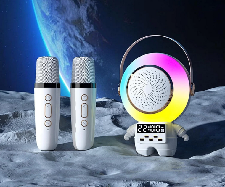 Extralink, Kids Astro LED Karaoke Speaker, zestaw do karaoke