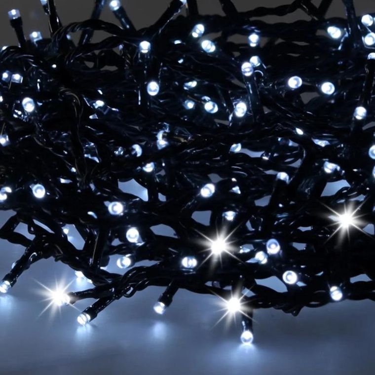 Extralink, lampki LED, 500 LED, zimny biały, 28m